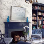 Brewster Home Fashions Charts Black Map Wallpaper - SKU 3120-16179