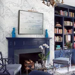 Brewster Home Fashions Charts Navy Map Wallpaper - SKU 3120-16178