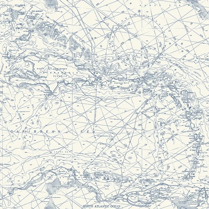 4071-71056 | Charts Navy Nautical Chart Wallpaper