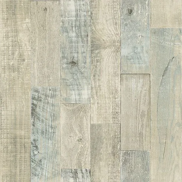 3118-12692 | Chebacco Beige Wooden Planks Wallpaper