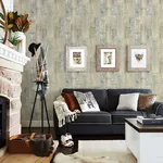 Brewster Home Fashions Chebacco Beige Wooden Planks Wallpaper - SKU 3118-12692
