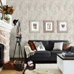 Brewster Home Fashions Chebacco Light Grey Wooden Planks Wallpaper | Wallpaper Twins Brewster Home Fashions Chebacco Light Grey Wooden Planks Wallpaper - SKU 3118-12694