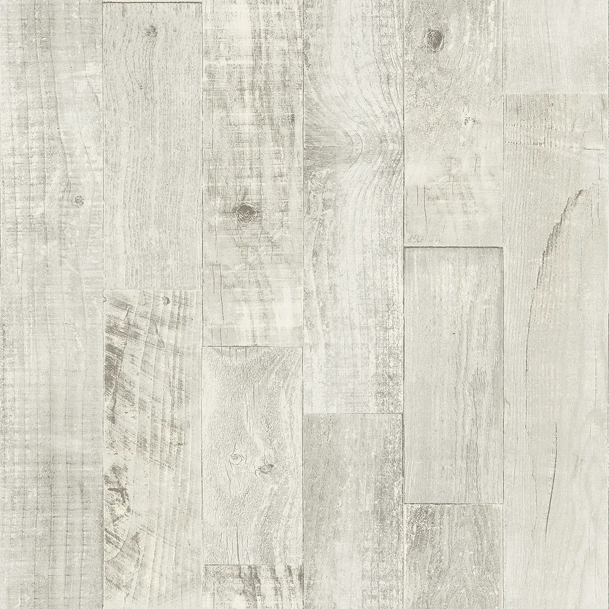 3123-12694 | Chebacco Light Grey Wooden Planks Wallpaper