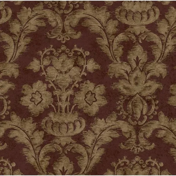 Brewster Home Fashions Cherry Fusion Damask Wallpaper - SKU HAV40857