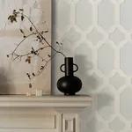 Brewster Home Fashions Chervil Sky Blue Trellis Wallpaper - SKU 4134-72543