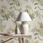 Brewster Home Fashions Chestnut Grey Floral Wallpaper - SKU 4164-M1821