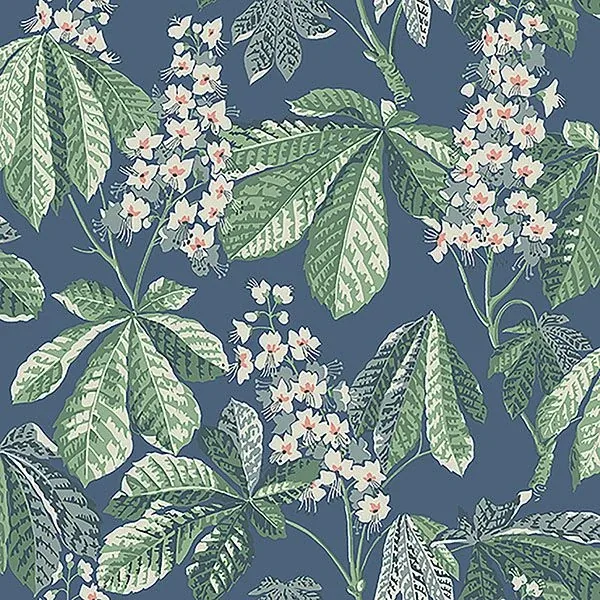 Brewster Home Fashions Chestnut Slate Floral Wallpaper - SKU 2827-7201