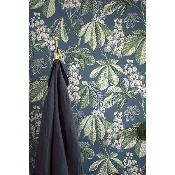Brewster Home Fashions Chestnut Slate Floral Wallpaper - SKU 2827-7201
