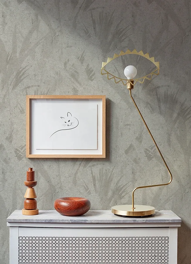 Brewster Home Fashions Chet Grey Spray Wallpaper - SKU 4096-520736