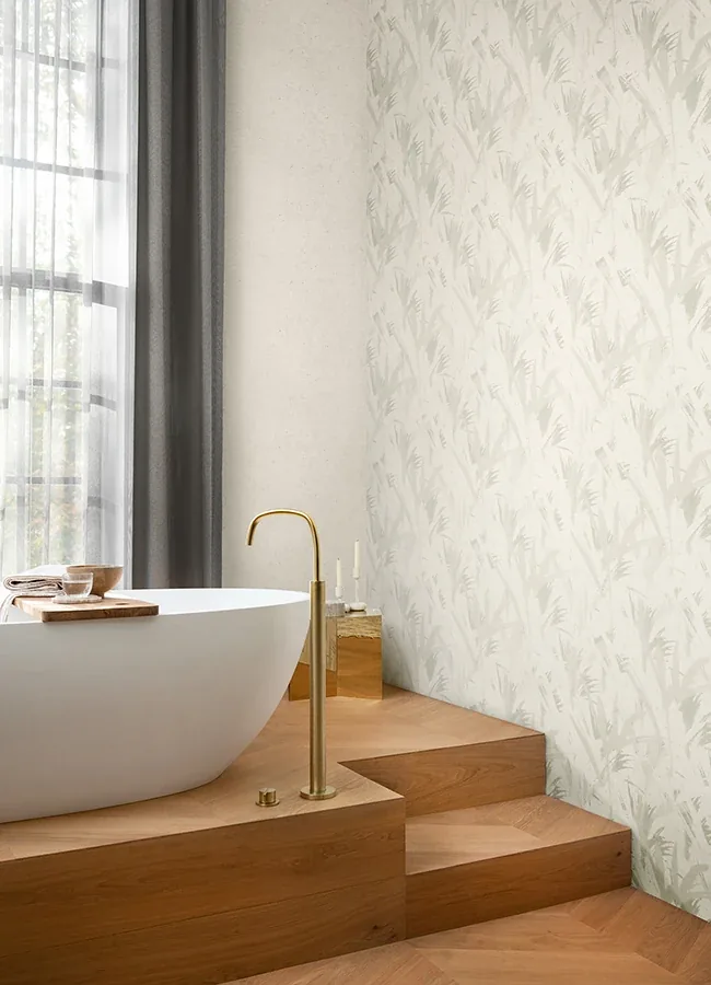 Brewster Home Fashions Chet Sage Spray Wallpaper - SKU 4096-520729