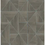 Brewster Home Fashions Cheverny Brown Wood Tile Wallpaper - SKU 2896-25322