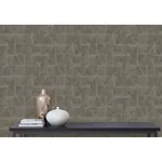 Brewster Home Fashions Cheverny Brown Wood Tile Wallpaper - SKU 2896-25322