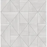 Brewster Home Fashions Cheverny Light Grey Wood Tile Wallpaper - SKU 2896-25320