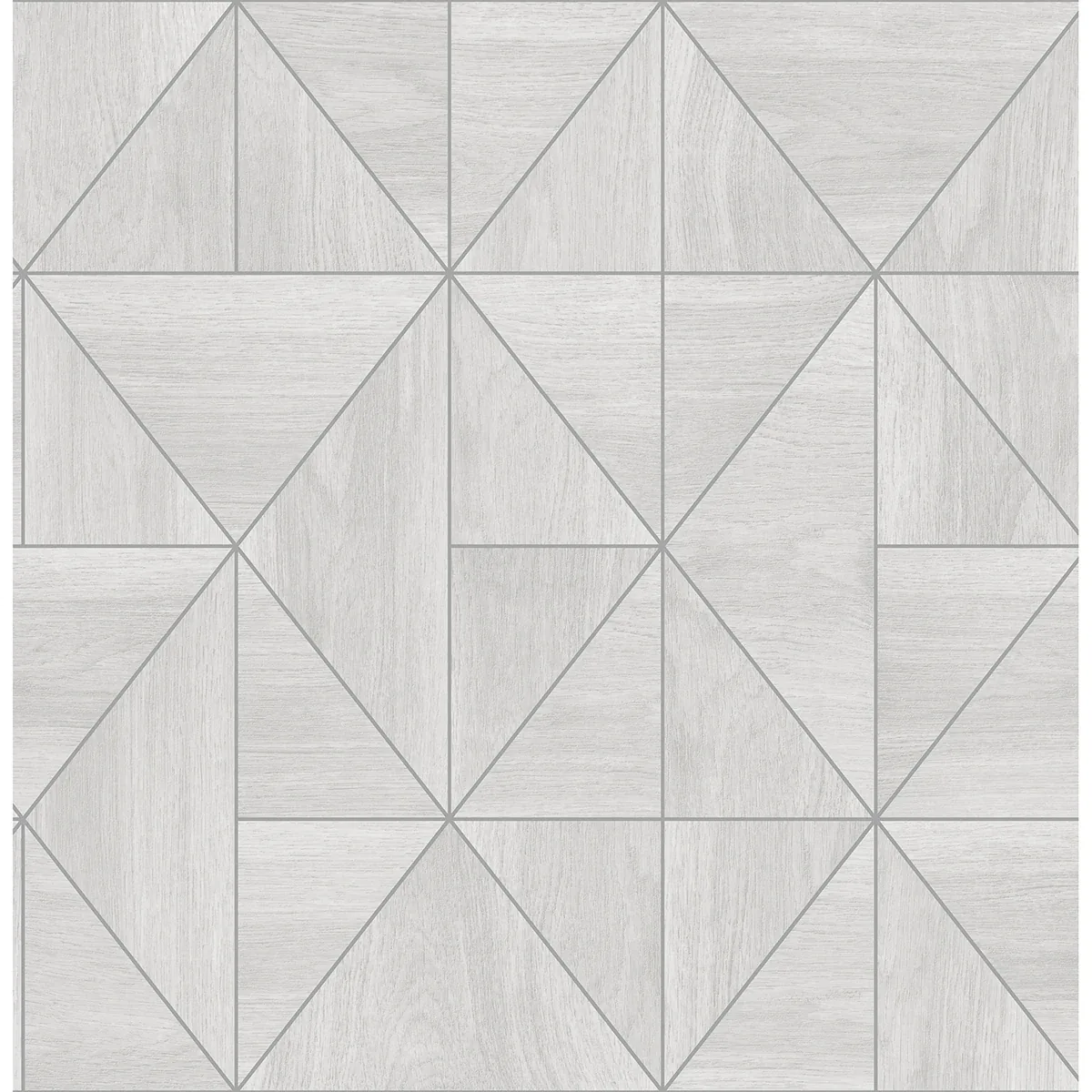 Brewster Home Fashions Cheverny Light Grey Wood Tile Wallpaper - SKU 2896-25320