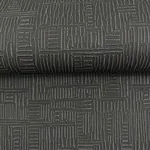 Brewster Home Fashions Chiseled Charcoal Abstract Wallpaper - SKU 4178-4405