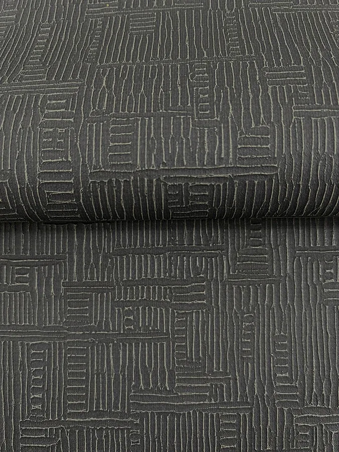 Brewster Home Fashions Chiseled Charcoal Abstract Wallpaper - SKU 4178-4405