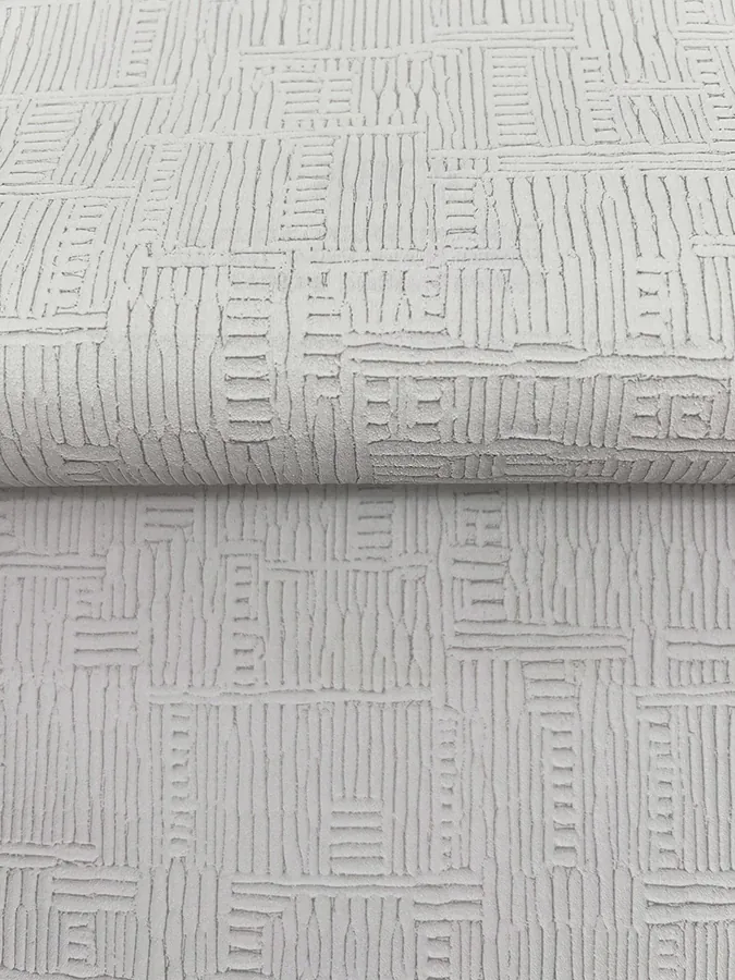 Brewster Home Fashions Chiseled Light Grey Abstract Wallpaper - SKU 4178-4401