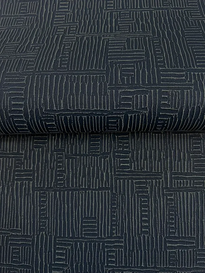 Brewster Home Fashions Chiseled Navy Abstract Wallpaper - SKU 4178-4402