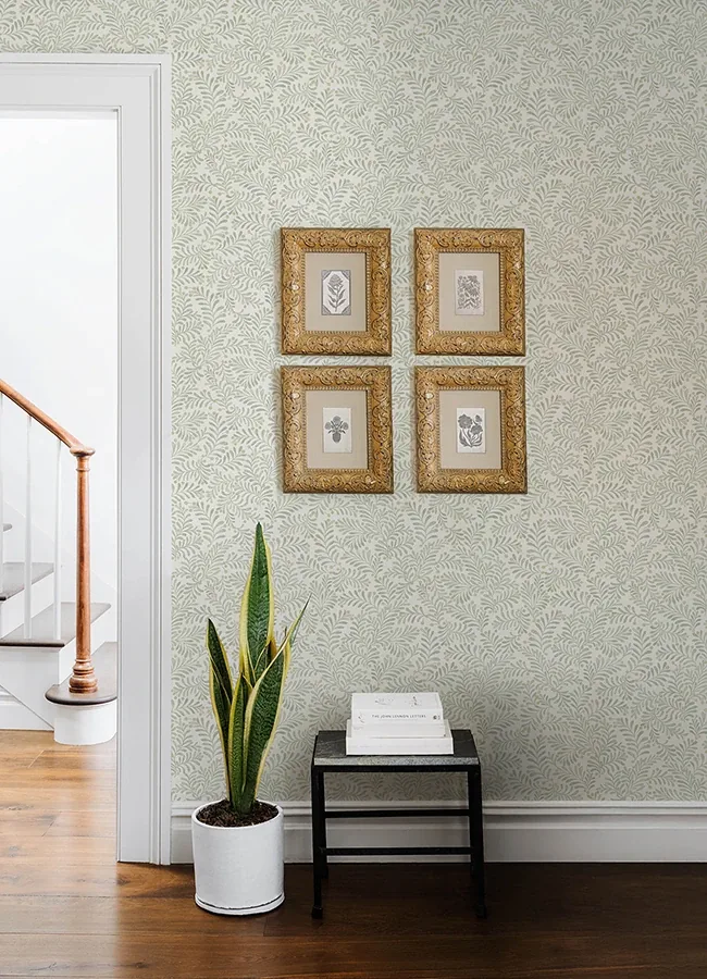 Brewster Home Fashions Chrysantha Sage Berry Branches Wallpaper - SKU 4148-27444