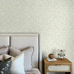 Brewster Home Fashions Chrysantha Sage Berry Branches Wallpaper - SKU 4148-27444