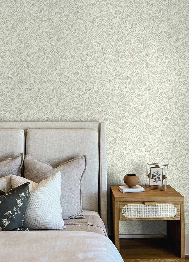Brewster Home Fashions Chrysantha Sage Berry Branches Wallpaper - SKU 4148-27444
