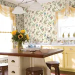 Brewster Home Fashions Chrysanthemum Multicolor Jacobean Wallpaper - SKU 3123-02211