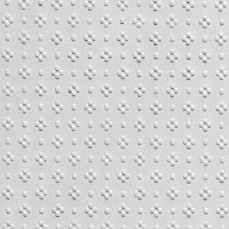 Brewster Home Fashions Churchill White Paintable Anaglypta Original Wallpaper - SKU 437-RD385