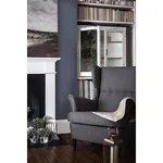 Brewster Home Fashions Churchill White Paintable Anaglypta Original Wallpaper - SKU 437-RD385