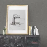Brewster Home Fashions Cielo Dark Grey Sponged Metallic Wallpaper - SKU 2896-25360