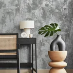 Brewster Home Fashions Cierra Pewter Stucco Wallpaper - SKU 4157-43063