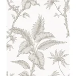 Brewster Home Fashions Cival White Fern Trail Wallpaper - SKU MG31845