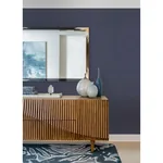 Brewster Home Fashions Claremont Indigo Faux Grasscloth Wallpaper - SKU 2984-50612