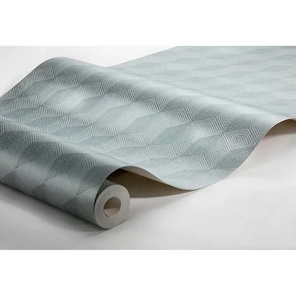 Brewster Home Fashions Claremont Seafoam Geometric Wallpaper | Wallpaper Twins Brewster Home Fashions Claremont Seafoam Geometric Wallpaper - SKU 2825-6364
