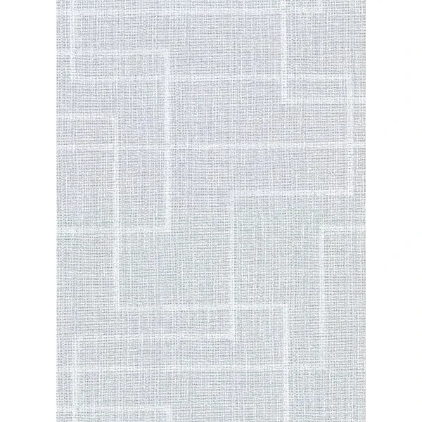 2921-50502 | Clarendon Sky Blue Geometric Faux Grasscloth Wallpaper