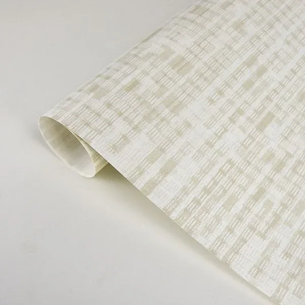 Brewster Home Fashions Clarice Cream Distressed Faux Linen Wallpaper - SKU 2909-IH-23601