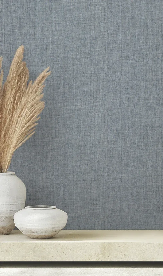 Brewster Home Fashions Clarkson Sky Blue Woven Wallpaper | Wallpaper Twins Brewster Home Fashions Clarkson Sky Blue Woven Wallpaper - SKU 4174-4617