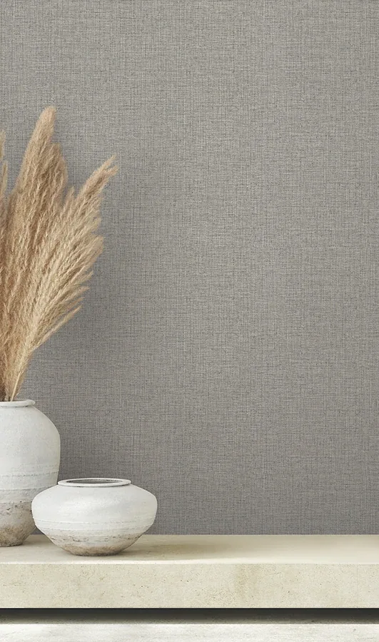 Brewster Home Fashions Clarkson Slate Woven Wallpaper - SKU 4174-4612