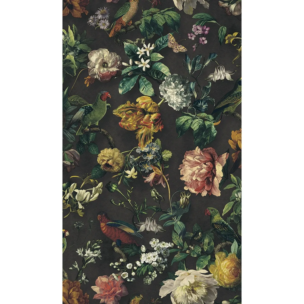Brewster Home Fashions Claude Black Floral Wallpaper - SKU 307300
