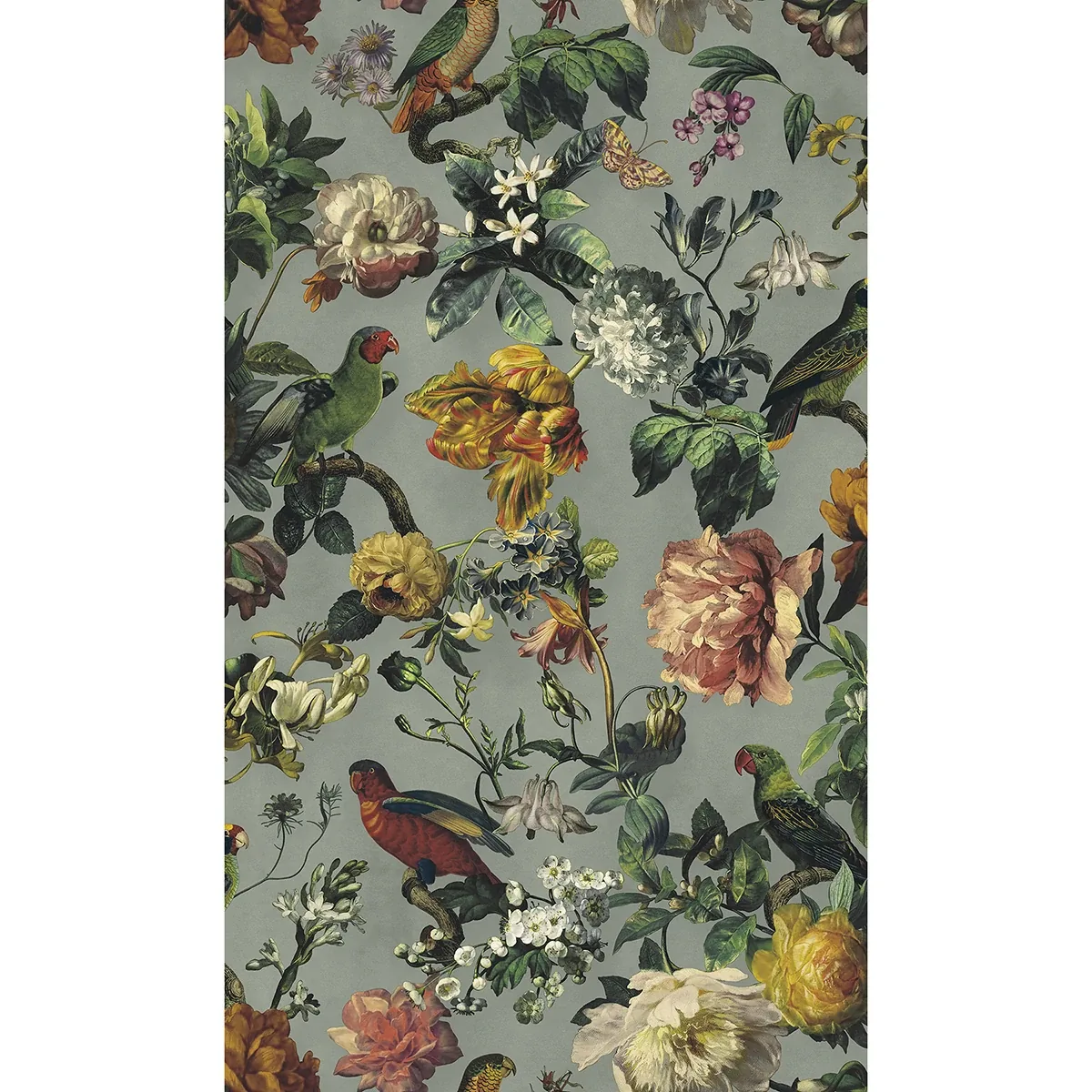 307302 | Claude Sage Floral Wallpaper