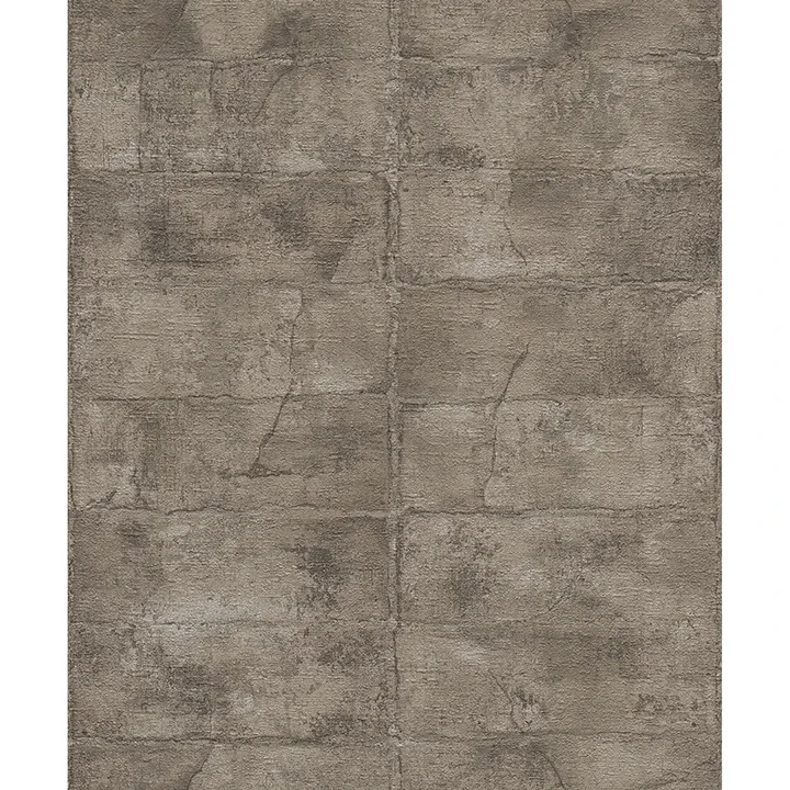 Brewster Home Fashions Clay Dark Grey Stone Wallpaper - SKU 4096-520163