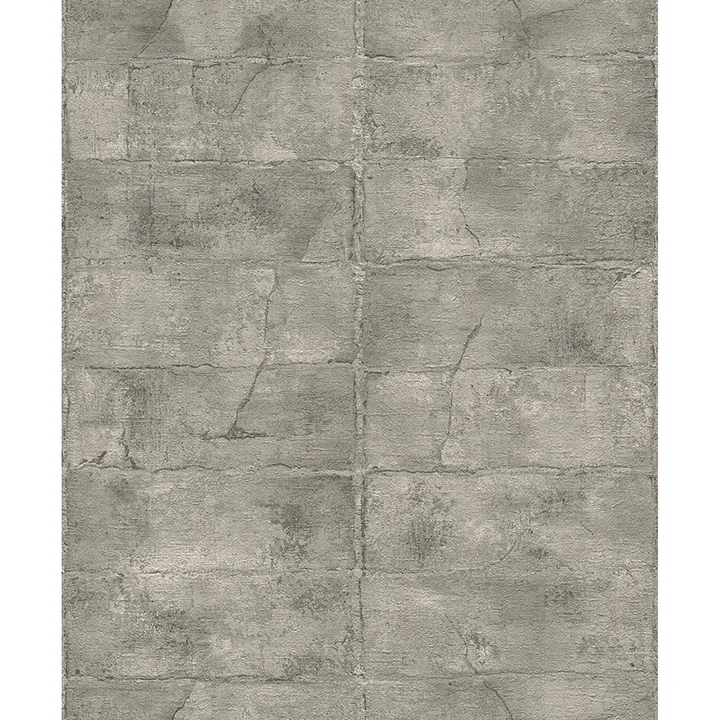 Brewster Home Fashions Clay Grey Stone Wallpaper - SKU 4096-520156