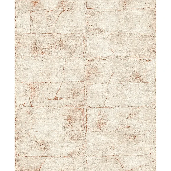 Brewster Home Fashions Clay Rust Stone Wallpaper - SKU 4096-520149
