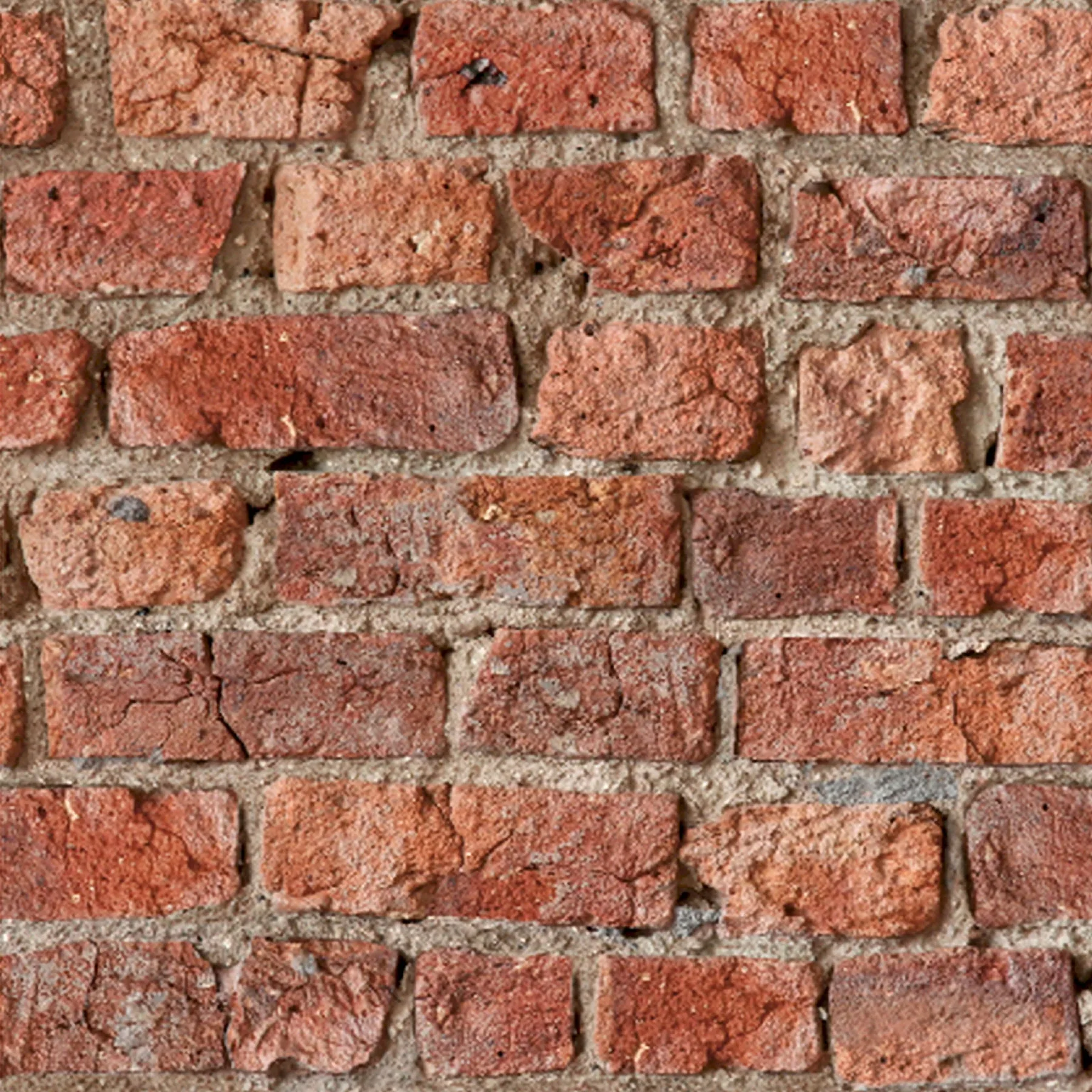 Brewster Home Fashions Clifford Red Urban Brick Wallpaper - SKU AH696600