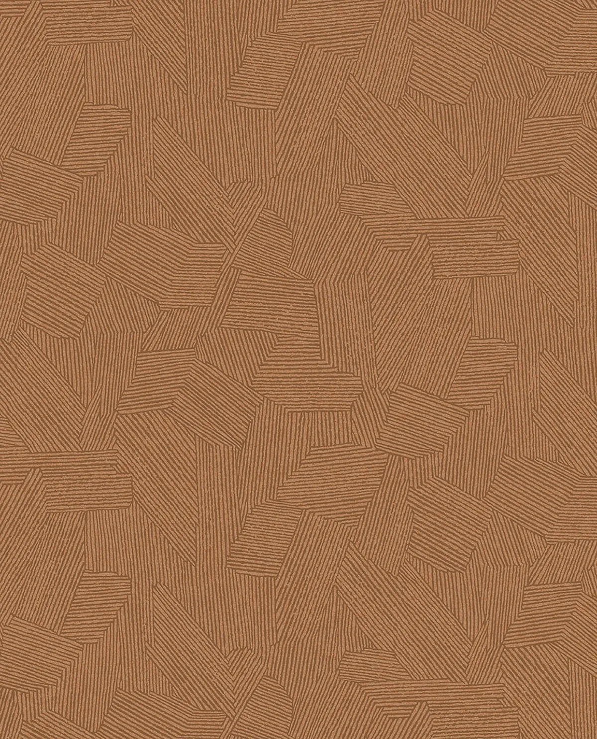EJ318003 | Clio Copper Lined Geometric Wallpaper