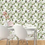 Brewster Home Fashions Clivia White Hummingbird Wallpaper | Wallpaper Twins Brewster Home Fashions Clivia White Hummingbird Wallpaper - SKU WLD53114W