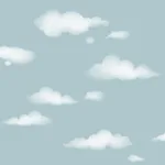 Brewster Home Fashions Cloudy Sky Blue Scenic Wallpaper - SKU 4203-27568