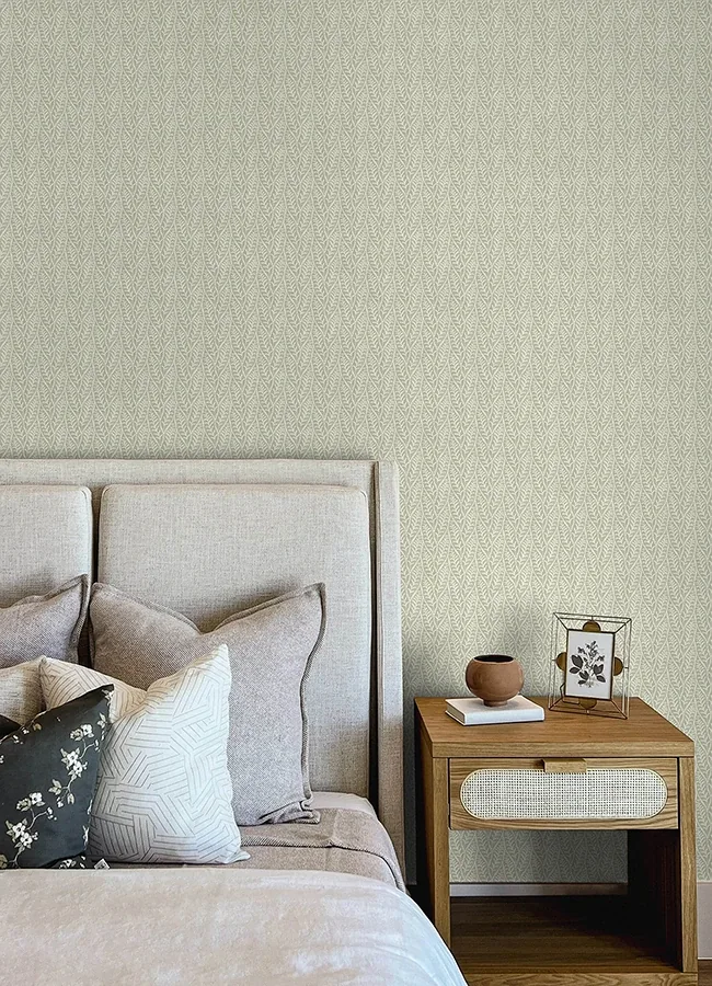 Brewster Home Fashions Coleus Sage Leaves Wallpaper - SKU 4148-27472