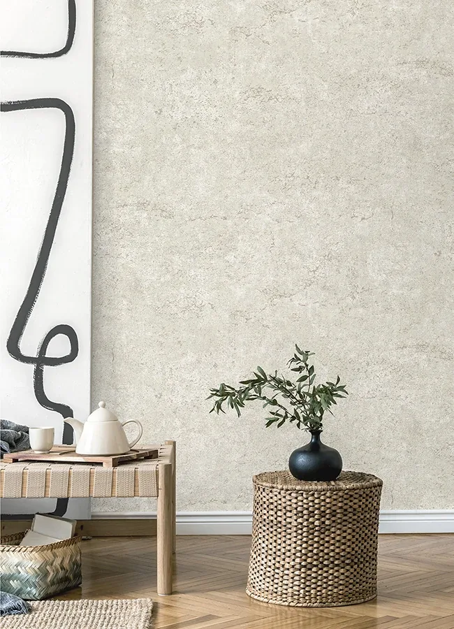 Brewster Home Fashions Colt Stone Cement Wallpaper - SKU 4125-26751