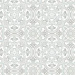 Brewster Home Fashions Concord Aqua Medallion Wallpaper - SKU 3124-13963