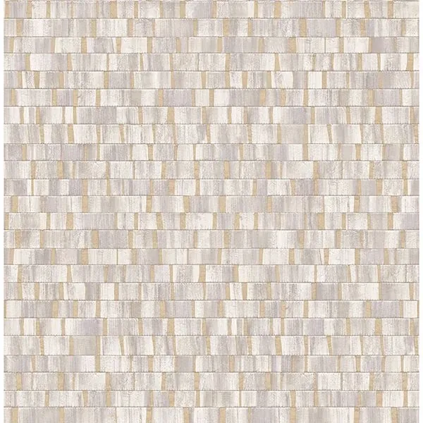 Brewster Home Fashions Constantine Neutral Faux Wood Wallpaper - SKU 2900-24923